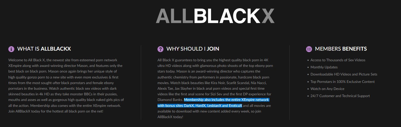 AllBlackX Membership Benefits